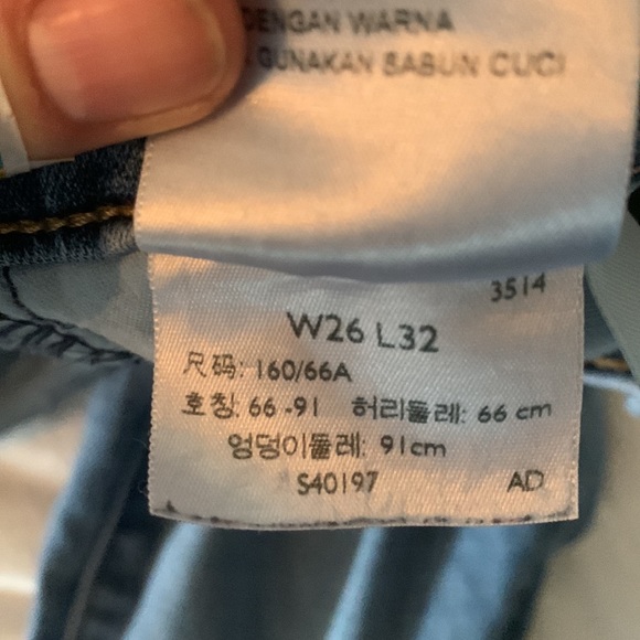 Levi’s womens 314 shaping straight jeans - Picture 8 of 8